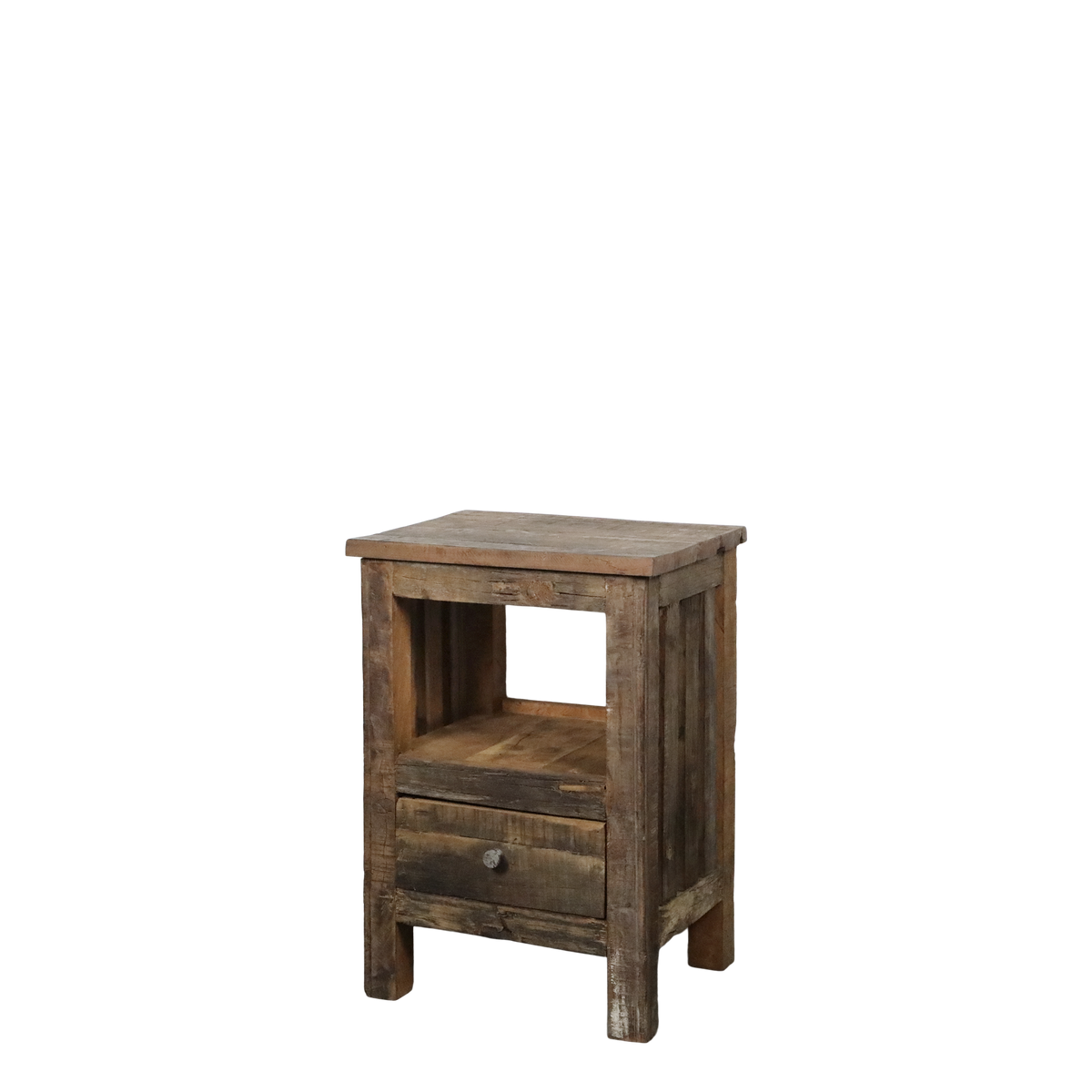 Grimaud sängbord i återvunnet trä – 63 cm