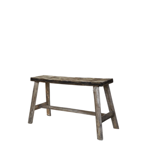 Bänk H45/L80/B24 cm natur set om 2