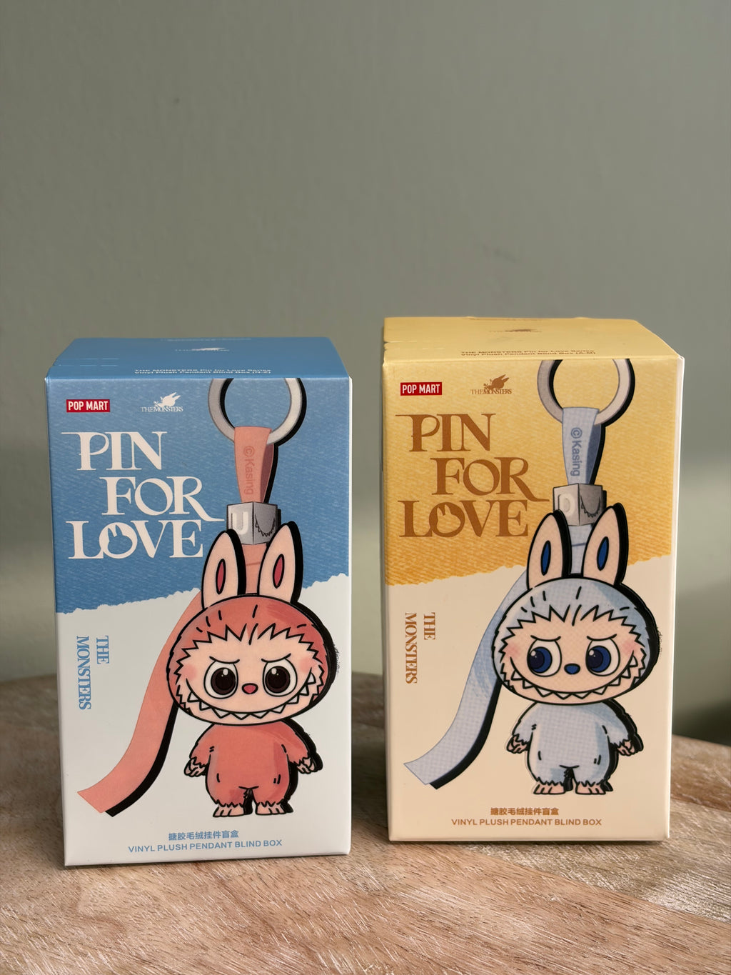 Labubu Pin for Love – äkta samlarfigur från POP MART