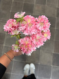 Konstgjord Scabiosa bunt rosa från Mr Plant – romantisk blomsterdekoration